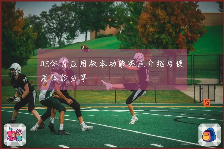 ng体育应用版本功能亮点介绍与使用体验分享