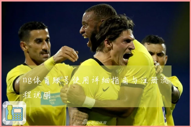 ng体育账号使用详细指南与注册流程说明